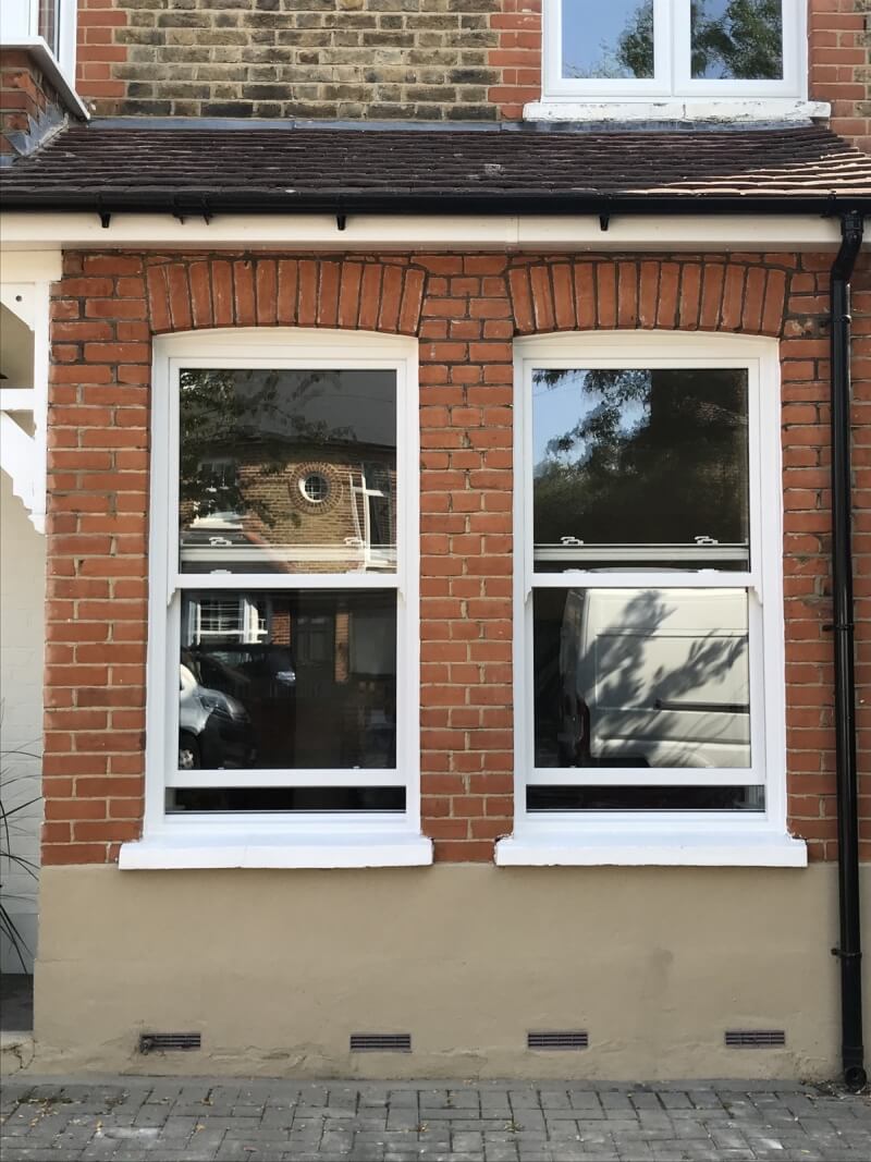 double glazed windows